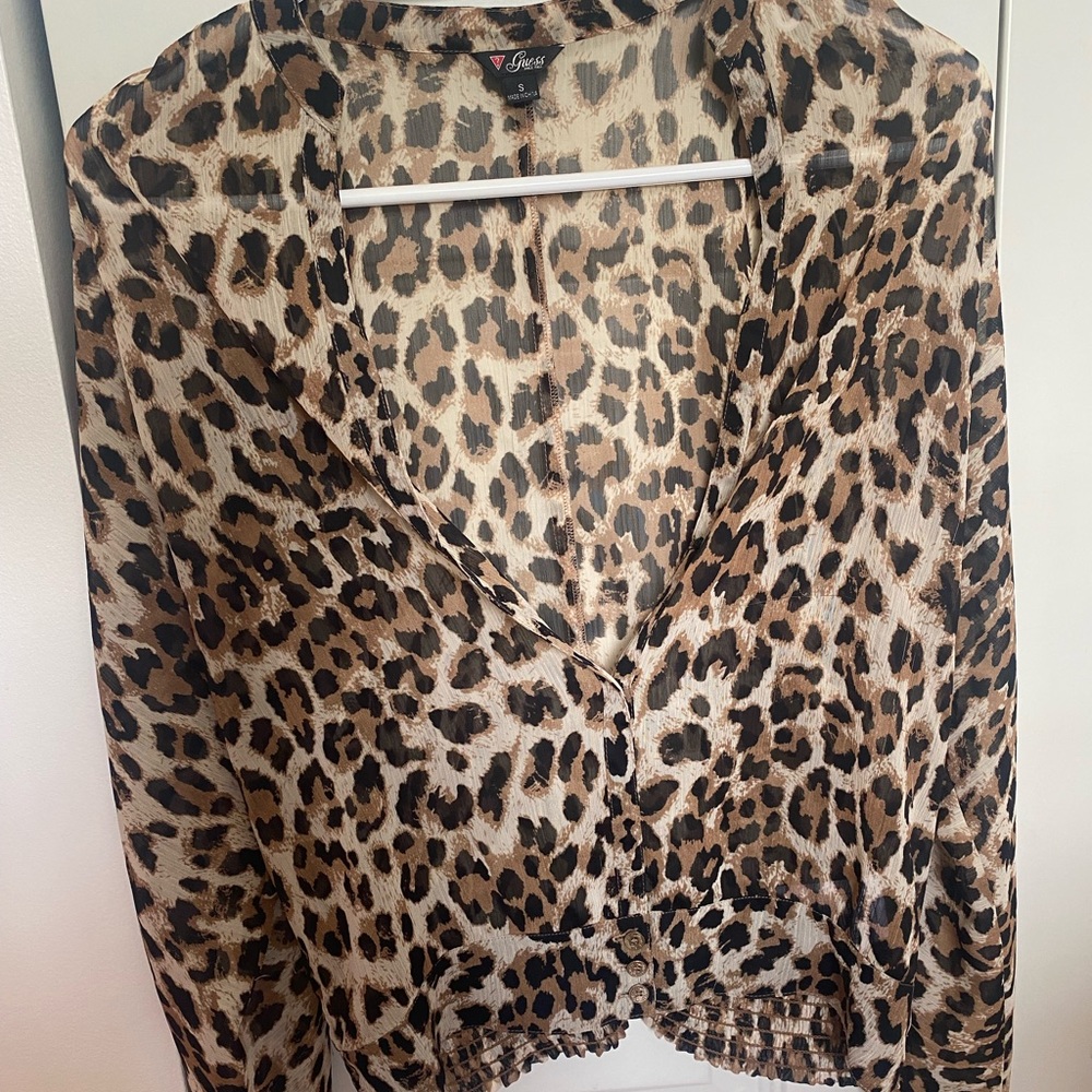 Leopard Blouse
